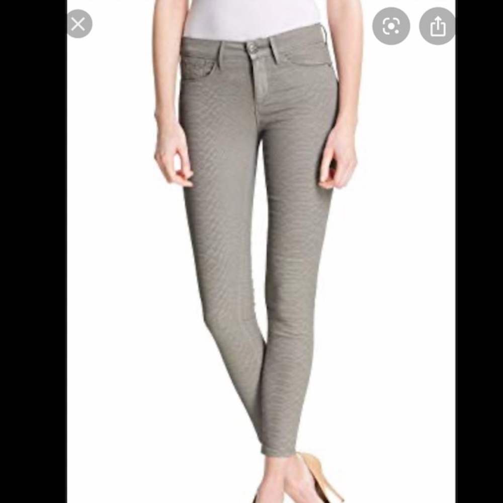 Allsaints taupe skinny jeans